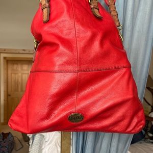RED VINTAGE FOSSIL